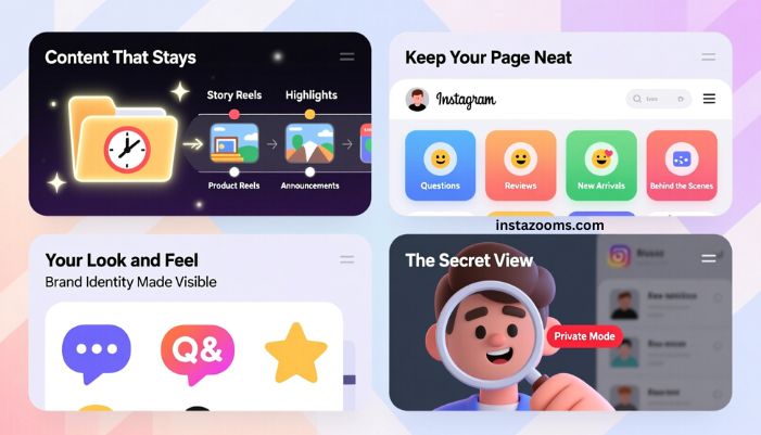 instazoom highlights